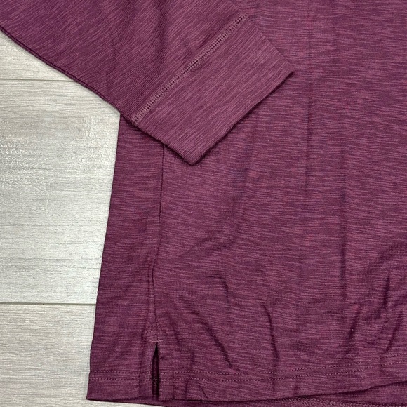 Men's Apt. 9 XXL 2XL 50 - 52 Shirt Top Henley Jersey Long Sleeve Burgundy NWOT - Picture 6 of 8